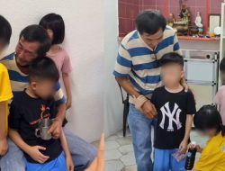 Momen Haru Sopir Truk Lepas 3 Anaknya ke Panti Asuhan Tak Kuat Menafkahi