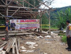 Polres Tasikmalaya Tutup Lokasi Tambang Emas Ilegal Karangjaya
